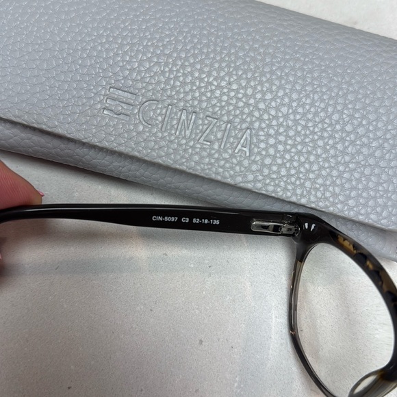 Cinzia Tortoise Eyewear Frames Glasses with Case CIN-5097 - Picture 4 of 8